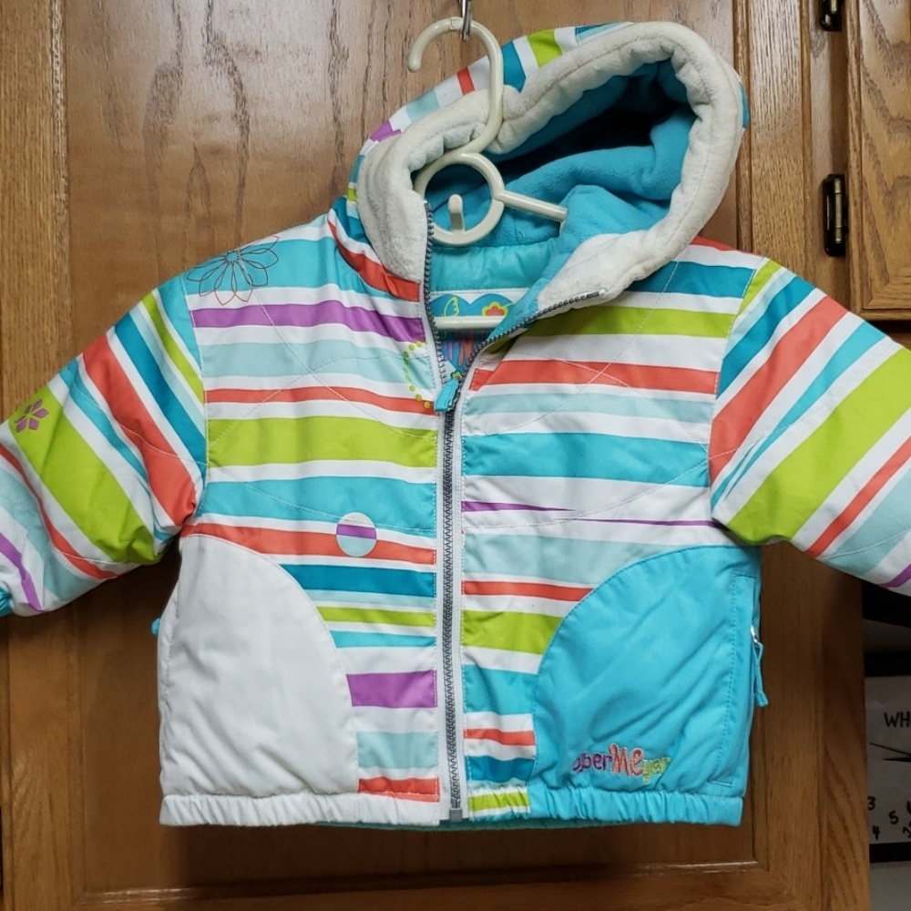 6-12 month jacket with matching snow bibs.
